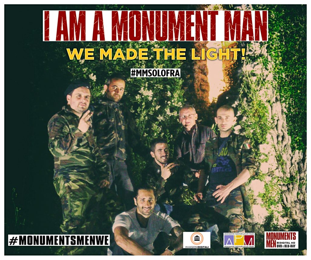 Gli attivisti testimoniano il "Monuments man weekend"